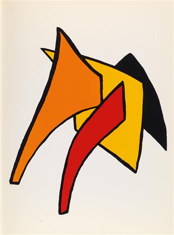 ALEXANDER CALDER Derrière le Miroir: Stabiles.